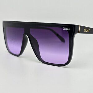 Quay Australia Black and Purple Sunglasses